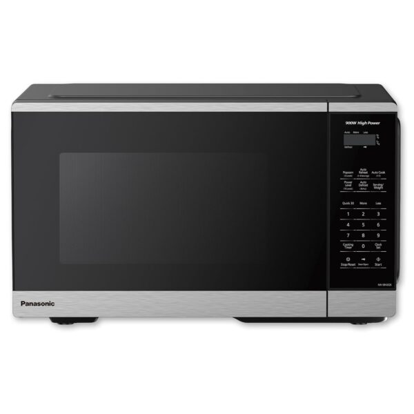 Panasonic Horno microondas para encimera, 900 W, 0.9 pies cúbicos, sensor de cocción y recalentamiento, 10 niveles de po