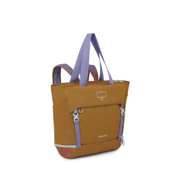 Bolsa de Fin de Semana Osprey Daylite 10007238 26 Litros Color Cebada Marrón Multi con Funda para Laptop de 16 Pulgadas