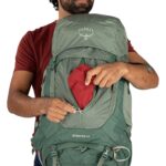 Mochila de Senderismo Osprey Stratos 44L Modelo 10007537 Color Negro Nailon Capacidad 44 Litros