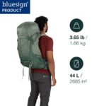 Mochila de Senderismo Osprey Stratos 44L Modelo 10007537 Color Negro Nailon Capacidad 44 Litros