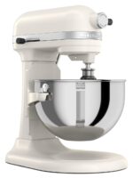 KitchenAid Batidora de pie de 5.5 cuartos de galón con 11 velocidades, KSM55SXXX, porcelana blanca