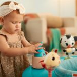 Centro de Actividades Móvil Tiny Love Play and Go 4 en 1 Tiny Farm WA099HGH