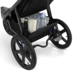 Delta Children - Jeep PowerGlyde Pro Jogging Stroller - 1-Step Back Brake & Hand Deceleration Disc Brakes for Speed Cont