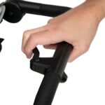 Delta Children - Jeep PowerGlyde Pro Jogging Stroller - 1-Step Back Brake & Hand Deceleration Disc Brakes for Speed Cont