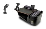Escritorio de Coche AutoExec Efficiency FileMaster AUE51210-2 Caoba con Soporte para Teléfono Soporte para Tableta y Sop