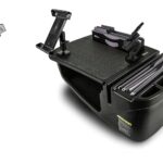 Escritorio de Coche AutoExec Efficiency FileMaster AUE51211-2 Negro con Soporte para Teléfono Soporte para Tableta y Sop