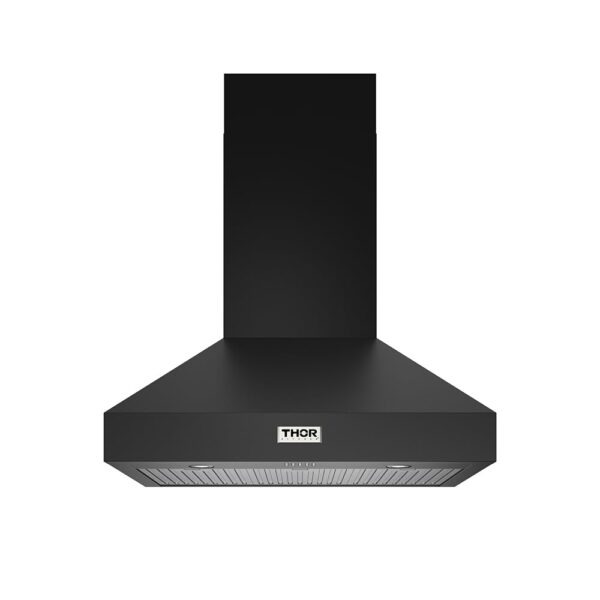 THOR Kitchen Campana extractora profesional de montaje en pared de 36 pulgadas - Modelo TRH36PB