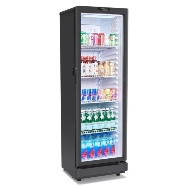 PROTECH CDM-600BW Refrigerador comercial comercial – Enfriador de exhibición de bebidas de 6.0 pies cúbicos con certific