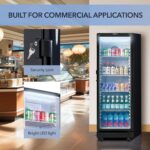 PROTECH CDM-600BW Refrigerador comercial comercial – Enfriador de exhibición de bebidas de 6.0 pies cúbicos con certific