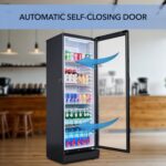 PROTECH CDM-600BW Refrigerador comercial comercial – Enfriador de exhibición de bebidas de 6.0 pies cúbicos con certific