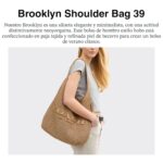 Bolso Bandolera Coach Brooklyn 39 CDU76 B4/NA Rafia Natural