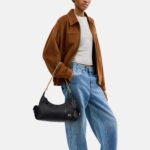 Bolso Coach Juliet de Bolsillo 30 Cuero Acolchado Negro CDZ71