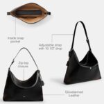 Bolsa Bandolera Coach Mott Messenger CDU77 Cuero Negro Marrón Tostado