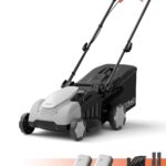 Podadora Autopropulsada LiTHELi 18 Pulgadas 40V U20LM02-4A220 con 2 Baterías 5.0Ah Motor Sin Escobillas 2 en 1 Mulching