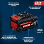 Batería Bosch EXBA18V-80 Expert 18V 8 Ah Celdas Tabless de Alta Potencia Tecnología CoolPack 2.0 Compatible con AMPShare
