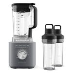 Batidora KitchenAid Pure Power con 2 jarras de mezcla personal, 1700 vatios de potencia máxima*, KSB2078, gris carbón ma