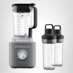 Batidora KitchenAid Pure Power con 2 jarras de mezcla personal, 1700 vatios de potencia máxima*, KSB2078, gris carbón ma