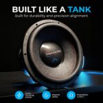 Subwoofer American Bass Hawk HAWK-15D4_RL 15 pulgadas 3000 W máx 1500 W RMS bobina de voz 3 pulgadas imán 200 onzas cana