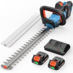 Cortasetos Inalámbrico SENIX HTX2-M3 40V Máximo 24 Pulgadas con 2 Baterías y Cargador de Doble Puerto