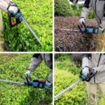 Cortasetos Inalámbrico SENIX HTX2-M3 40V Máximo 24 Pulgadas con 2 Baterías y Cargador de Doble Puerto
