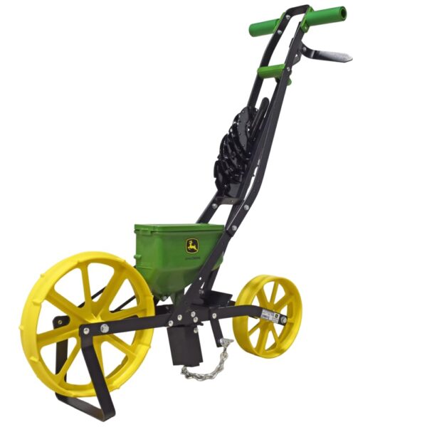 Sembradora de Jardín John Deere Agri-Fab 45-0640-JD 3 Libras 7 Placas de Semillas Marcador de Fila Ajustable