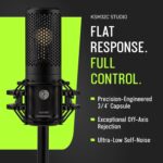 Shure KSM32C Studio Kit Micrófono de condensador cardioide – Cápsula de precisión de ¾ pulgadas, excelencia de baja frec