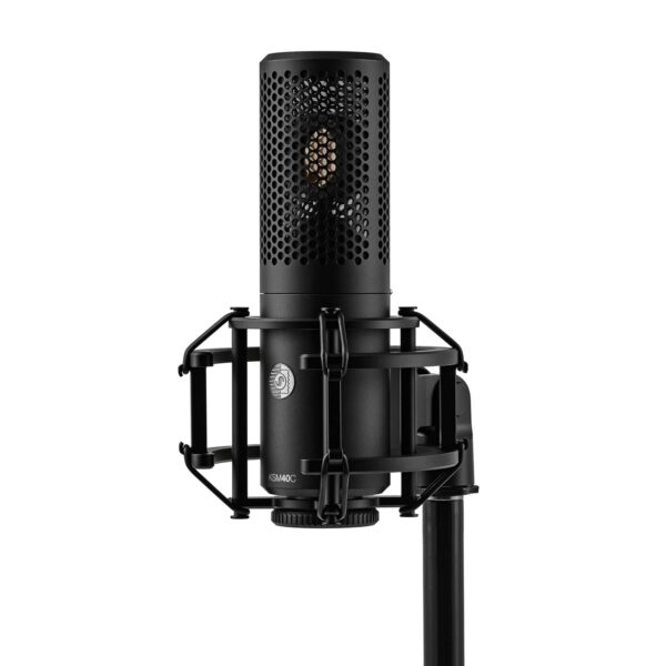 Shure KSM40C - Micrófono cardioide de diafragma grande, cápsula de 1 pulgada, rico extremo bajo, bajo ruido automático,