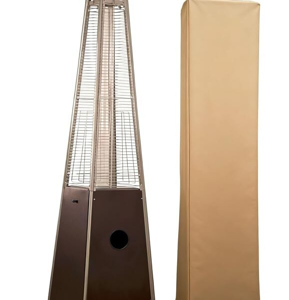 Calentador de Patio PrimeGlo PRL-GT-A 49000 BTU Bronce Martillado Piramidal