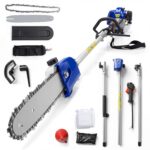 Sierra de Poda de Gas PeakPursuit S302Q 43CC Cuchilla de Acero al Carbono Azul