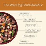 Alimento para Perros Maev Carne de Res Congelada Grado Humano Fórmula Cadera y Articulaciones Sin Granos Paquete de 2 5