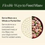 Alimento para Perros Maev Carne de Res Congelada Grado Humano Paquete de 2 Bolsas de 5 Libras Sin Granos