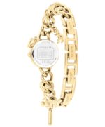 Reloj COACH Iris Mujer Cuarzo Correa Acero Inoxidable Dorado Esfera Blanca 22.5mm