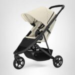 Thule Spring 2 - Cochecito para niños individuales, ligero y maniobrable, plegable compacto, toldo ventilado, manillar a