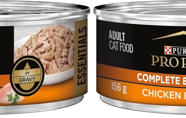 Alimento Húmedo para Gatos Purina Pro Plan 17537 Sabor Pollo en Salsa Latas 5.5 onzas Paquete de 48