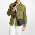 Bolso Cruzado Michael Kors Hudson Mini Flap con Bolsa Desmontable Negro