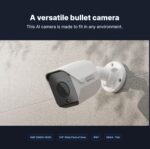 Synology BC510 Versatile AI Bullet Camera, Night Verison, IP67, IP66