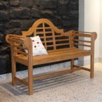 Banco de Jardín Cambridge Casual Lutyens Madera de Teca 4 pies 2 Asientos