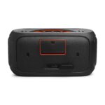 Altavoz Portátil para Fiestas JBL PartyBox On-The-Go 2 con Micrófono Inalámbrico Luces LED 100 Watts Negro a Prueba de S