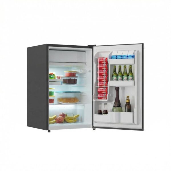 OUTLANE Mini refrigerador de 4.3 pies cúbicos con congelador, refrigerador compacto para dormitorio, oficina, refrigerad