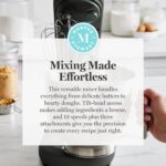 Martha Stewart Batidora de pie de 5.3 cuartos de galón, mezclador eléctrico de cocina de 12 velocidades con cuenco de ac