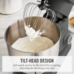 Martha Stewart Batidora de pie de 5.3 cuartos de galón, mezclador eléctrico de cocina de 12 velocidades con cuenco de ac