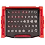 Juego de Dados de Broca TEKTON SHB92701 44 Piezas 1/2 Pulgada