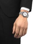 Reloj Tissot PR516 Automático Suizo T1494071103100 Caja Acero Inoxidable 38mm Esfera Blanca Cristal de Zafiro