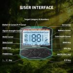 Detector de Metales Profesional ExploreHorizon S305 5 Modos Bobina Impermeable IP68 Pantalla LCD Retroiluminada