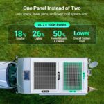 Panel Solar Bifacial HQST HSP200N-64LT 200W Tipo N 16BB IP68 Negro