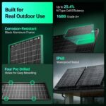 Panel Solar Bifacial HQST HSP200N-64LT 200W Tipo N 16BB IP68 Negro