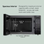 Panasonic Horno microondas para encimera, 1.2 pies cúbicos, 1250W, tecnología inversora con sensor Genius, acero inoxida