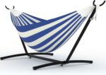 Hamaca Doble MOVECOM CD-US-K0023yEeD con Soporte de Acero Bolsa de Transporte Capacidad 204 kg
