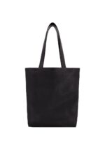 Bolsa de mano Vince Lassen Slim Tote Pebble Modelo 29VM046 Cuero Negro Correa de Hombro Cierre de Cremallera para Hombre