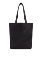 Bolsa de mano Vince Lassen Slim Tote Pebble Modelo 29VM046 Cuero Negro Correa de Hombro Cierre de Cremallera para Hombre